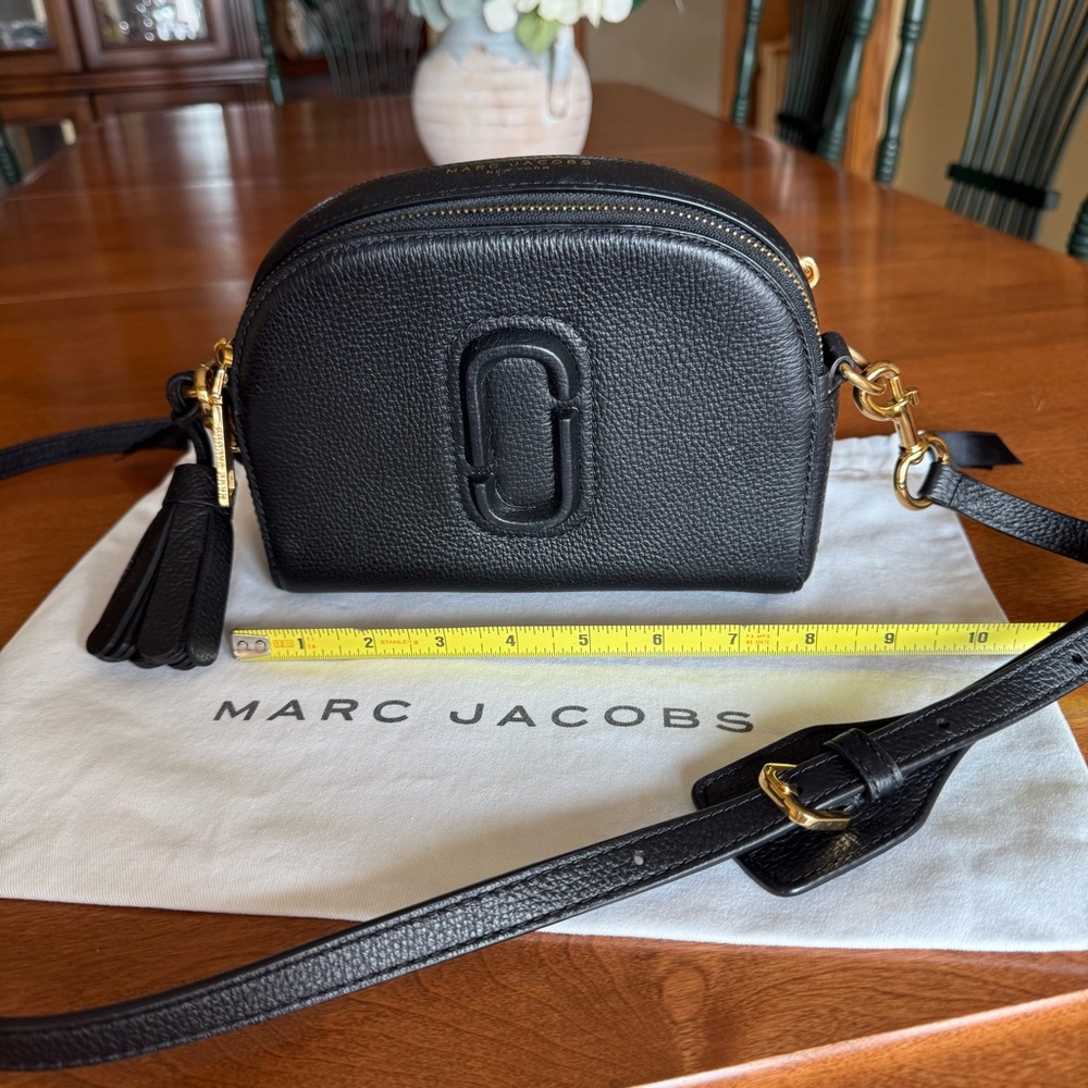 Marc Jacobs Black Shutter Crossbody Bag